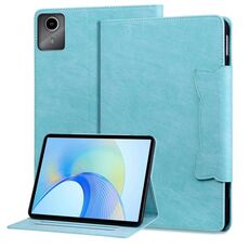 Custodia per tablet in pelle con fibbia per gatti Lenovo Xiaoxin Pad M11 2024 (blu cielo)