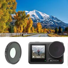 Per DJI Osmo Action 4 Filtro per obiettivo della fotocamera filettato JUNESTAR, Filtro: MCUV