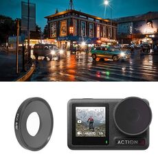 Per DJI Osmo Action 4 JUNESTAR Filtro obiettivo fotocamera filettato, filtro:STAR