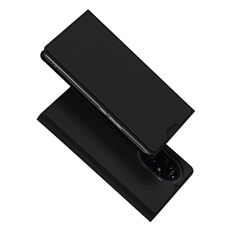 Per Honor 200 DUX DUCIS Skin Pro Series Custodia in pelle flip per telefono (nera)