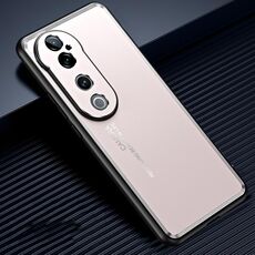 Per vivo S19 Custodia per telefono in metallo satinato (oro)