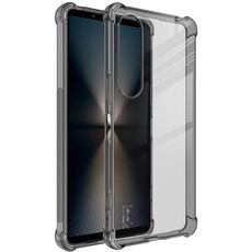 Custodia per telefono in TPU antiurto imak per Sony Xperia 1 VI (nero trasparente)
