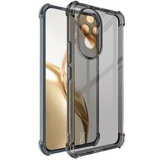Per Honor 200 imak Custodia per telefono in TPU con airbag antiurto (nero trasparente)