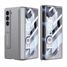 Per Samsung Galaxy Z Fold6 GKK Custodia per telefono pieghevole magnetica a copertura totale integrata (grigio)