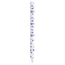 Per Huawei M-Pencil 1 / 2 / 3 Custodia protettiva in silicone con motivo a mucca (viola)