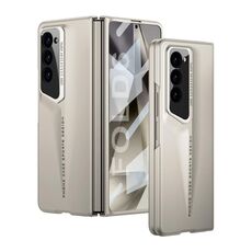 Per Samsung Galaxy Z Fold6 GKK Custodia per telefono ultrasottile a copertura totale con lama integrata (grigio titanio)