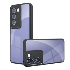 Per vivo V30 Lite 4G Armor Custodia per telefono TPU ibrida per PC con foro preciso (trasparente)