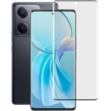 Per vivo Y200 Pro imak Pellicola in vetro temperato a schermo intero curvo 3D