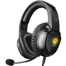 Cuffie da gioco SoulBytes S20 RGB Light con microfono (nero)