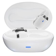 F16 TWS Auricolare Bluetooth per musica sportiva wireless a conduzione aerea (bianco)