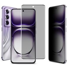 Per OPPO Reno12 Pro Global imak 3D Curvo Privacy Pellicola in vetro temperato a schermo intero