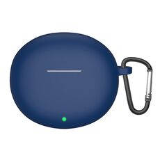 Per Honor Earbuds X7 Custodia protettiva in silicone per cuffie (blu)