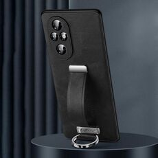 Per Honor 200 SULADA PC + Custodia per telefono antiurto in pelle con texture (nero)