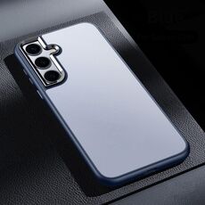Custodia per telefono SULADA Skin Feel opaca antiurto per Samsung Galaxy S24+ 5G (blu)