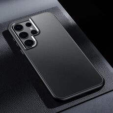 Custodia per telefono SULADA opaca antiurto opaca per Samsung Galaxy S24 Ultra 5G 5G (nera)