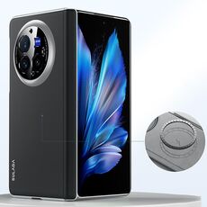 Custodia per telefono antiurto in pelle liquida SULADA per vivo X Fold3 Pro (nera)