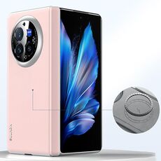 Custodia per telefono antiurto in pelle liquida SULADA per vivo X Fold3 Pro (rosa)