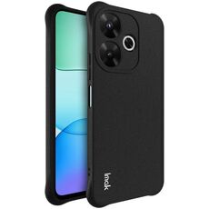 Per Xiaomi POCO M6 4G imak custodia per telefono in TPU antiurto con airbag (nero opaco)