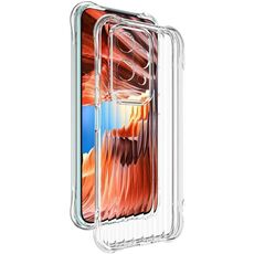 Custodia per telefono in TPU con struttura ondulata IMAK per Honor 200 Pro (trasparente)