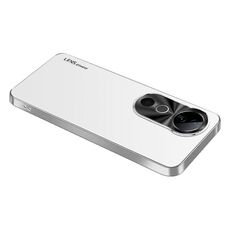 Per vivo S19 AG Custodia per telefono in acrilico galvanico satinato (bianco argento)