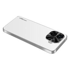 Per vivo Y200 GT AG Custodia per telefono in acrilico galvanico satinato (bianco argento)