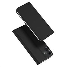 Per iPhone 16 DUX DUCIS Skin Pro Series Custodia in pelle Flip per telefono (nero)