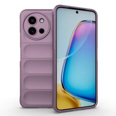 Per vivo Y200i / Y200T Magic Shield TPU + custodia per telefono in flanella (viola)