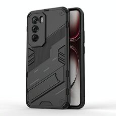 Per OPPO Reno12 Pro Global Punk Armor 2 in 1 PC + custodia per telefono TPU con supporto (nero)