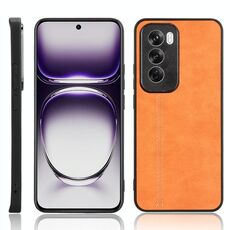 Per OPPO Reno12 5G Global Cow Pattern Cucito Cover posteriore Custodia per telefono (Giallo)