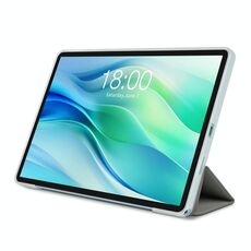 Per Teclast P50 Custodia intelligente per tablet in pelle Folio con supporto a 3 pieghe (grigio)