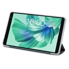 Per Teclast P85T Custodia intelligente per tablet in pelle Folio a 3 pieghe (grigio)