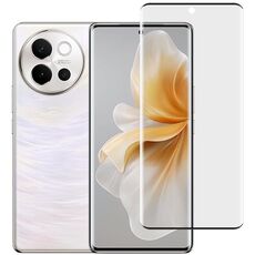 Per vivo V40 Lite imak Pellicola in vetro temperato a schermo intero curvo 3D