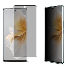 Per vivo V40 Lite imak 3D Curvo Privacy Schermo Intero Pellicola in Vetro Temperato