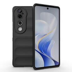 Per vivo S19 Pro 5G Magic Shield TPU + Custodia in flanella per telefono (nero)