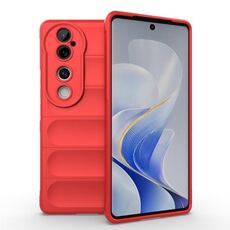 Per vivo S19 Pro 5G Magic Shield TPU + Custodia in flanella per telefono (rosso)