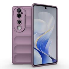 Per vivo S19 Pro 5G Magic Shield TPU + custodia in flanella per telefono (viola)