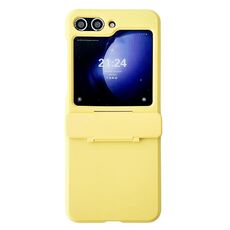 Per Samsung Galaxy Z Flip6 Skin Feel PC Custodia antiurto a copertura totale (giallo)