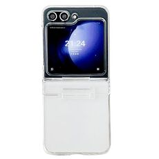 Per Samsung Galaxy Z Flip6 Skin Feel PC Custodia antiurto a copertura totale (trasparente)