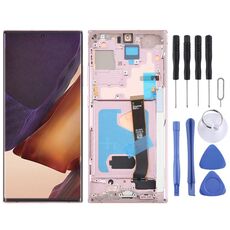 Per Samsung Galaxy Note20 Ultra 5G SM-N986B 6,78 pollici OLED LCD Screen Digitizer Assembly completo con telaio (oro)