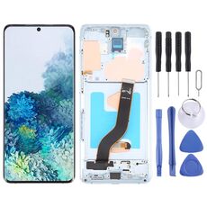 Per Samsung Galaxy S20+ 4G/5G SM-G985/986 6,67 pollici OLED LCD Screen Digitizer Assembly completo con telaio (blu)