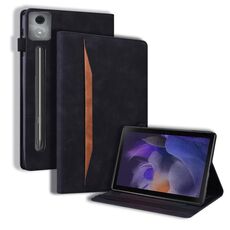 Per Lenovo Xiaoxin Pad Pro 12.7 Custodia per tablet in pelle antiurto con giunzione (nero)