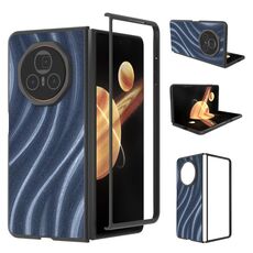 Custodia protettiva per telefono For Honor Magic V3 Galactic Pattern (blu)