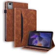 Per Lenovo Tab K11 Plus / M11 Plus Business Custodia antiurto orizzontale in pelle per tablet (marrone)