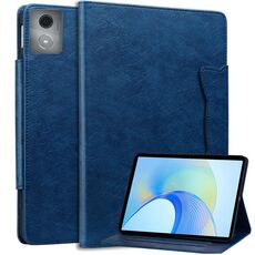 Per Lenovo Tab K11 Plus / M11 Plus Custodia per tablet in pelle con fibbia a forma di gatto (blu reale)