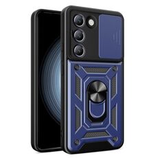 Per vivo Y200e 5G Global Sliding Camera Cover Design TPU+PC Custodia per telefono (blu)