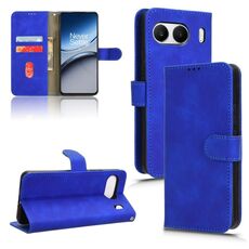 Per OnePlus Nord 4 5G Custodia in pelle magnetica con chiusura magnetica (blu)