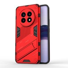 Per Realme 13 Pro 5G Global Punk Armor 2 in 1 PC + TPU Custodia per telefono con supporto (rosso)