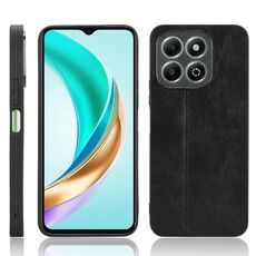 Per Honor X6b Custodia per telefono con motivo a mucca e cuciture (nero)