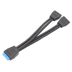 Cavo di prolunga USB 3.0 da 1 a due per scheda madre del computer da 21 cm