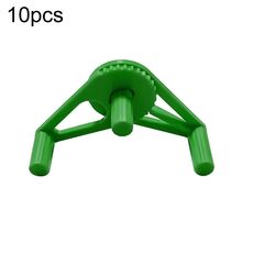 10 clip LST regolabili per stelo di piante piegabili per allenamento a basso stress raccoglitore di coltivazione idroponica (verde)